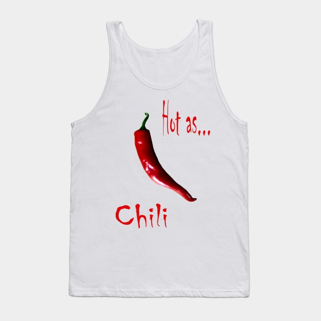 Hot as Chili Spicy Tank Top by PlanetMonkey